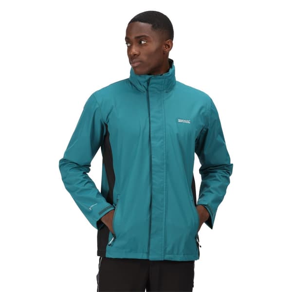 Regatta Great Outdoors Mens Outdoor Classic Matt Hooded Waterproof Jacket