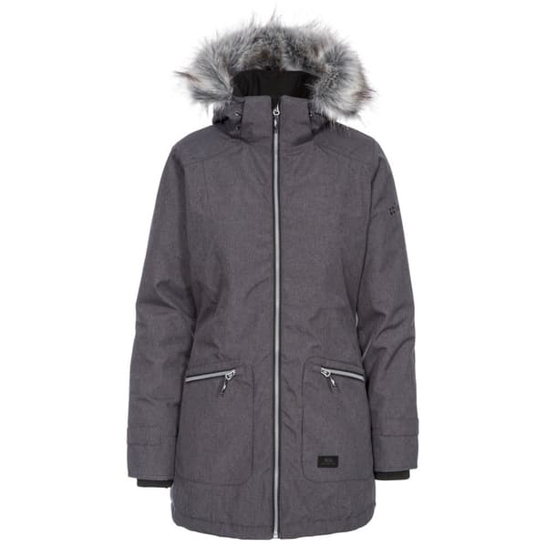 Trespass Womens/Ladies Daybyday Waterproof Jacket Black XXS