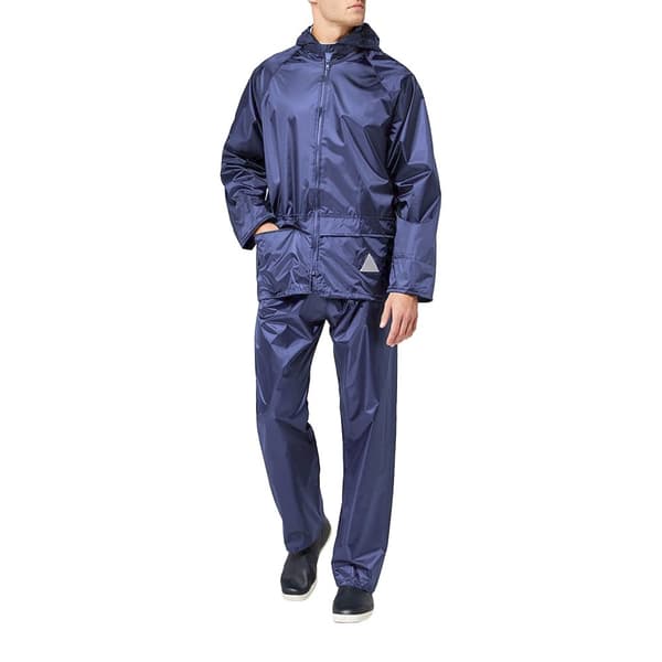 Result Heavyweight Waterproof Rain Suit för män (jacka och byxor)