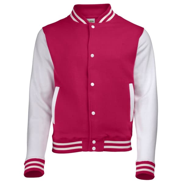 Awdis Kids Unisex Varsity Jacket / Schoolwear