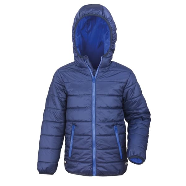 Result Core Childrens/Kids Junior Padded Showerproof & Windproof Jacket