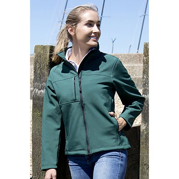 Result Womens Softshell Premium 3 Layer Performance Jacket (Waterproof, Windproof & Breathable)