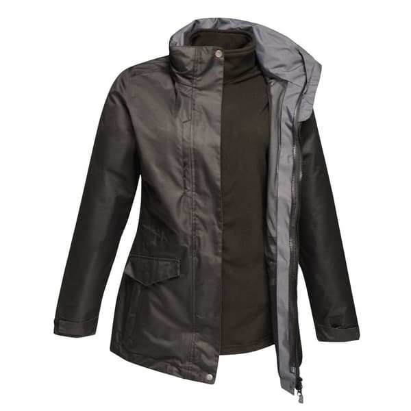 Regatta Kvinnor/Damer Benson III 3 i 1 jacka Black UK Size 14