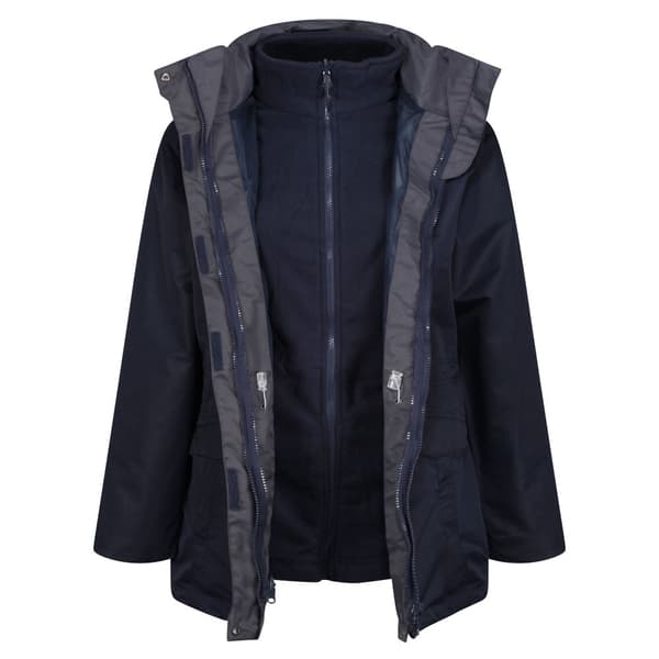 Regatta Kvinnor/Damer Benson III 3 i 1 jacka Navy UK Size 12