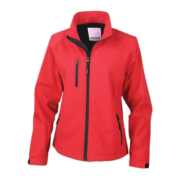 Result La Femme® 2-lags base softshell jakke med 2 lag, der kan ånde og modstå vind, til damer/kvinder
