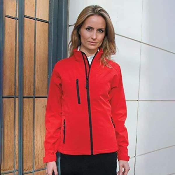 Result Ladies/Womens La Femme® 2 Layer Base Softshell Breathable Wind Resistant Jacket