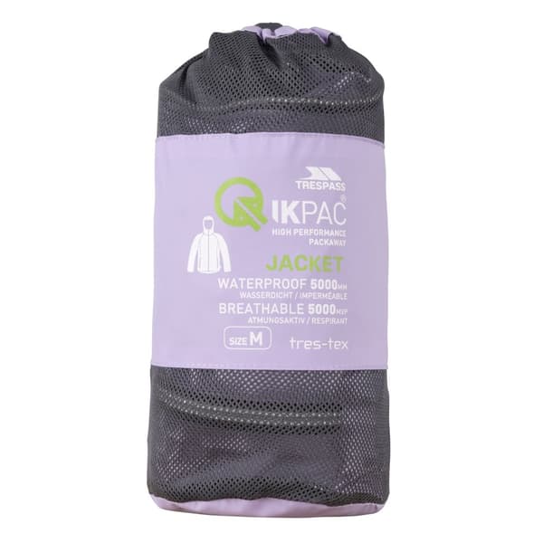 Trespass Qikpac X Unisex Packaway Jacket
