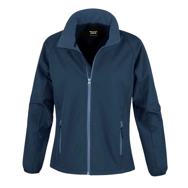 Result Kvinnor/Damer Core Printable Softshell-jacka
