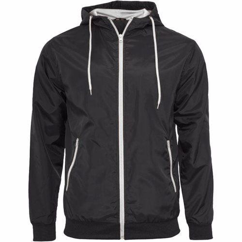 Bild av Build Your Brand Herrar Zip Up Wind Runner Jacket