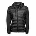 Miniatyrbilde 1 av 3: Teejays Womens/Ladies Hooded Crossover Jacket