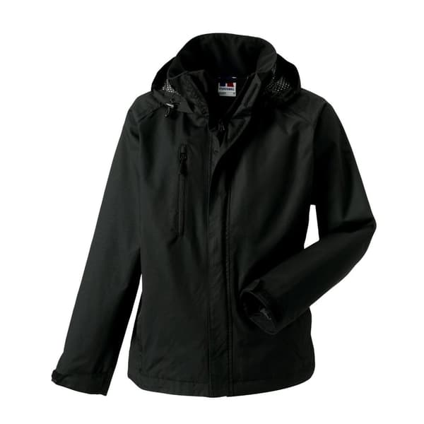 Jerzees Colours Herre Premium Hydraplus 2000 vandafvisende jakke til mænd Black XS