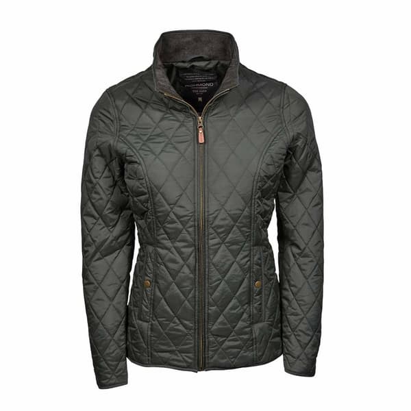 Tee Jays Womens/Ladies Richmond Diamond Quilted Jacket Deep Navy 3XL