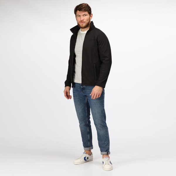 Regatta Uproar Mens Softshell vindresistent fleecejacka för män