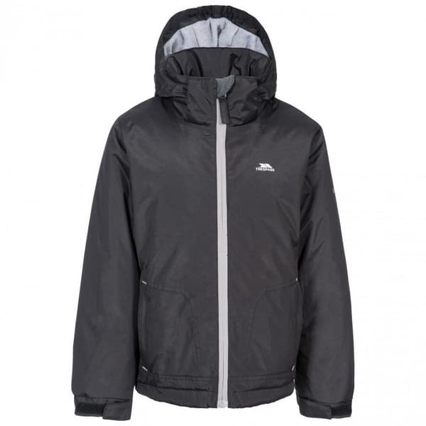 Trespass Childrens Boys Rudi vattentät jacka Black 9-10 Years