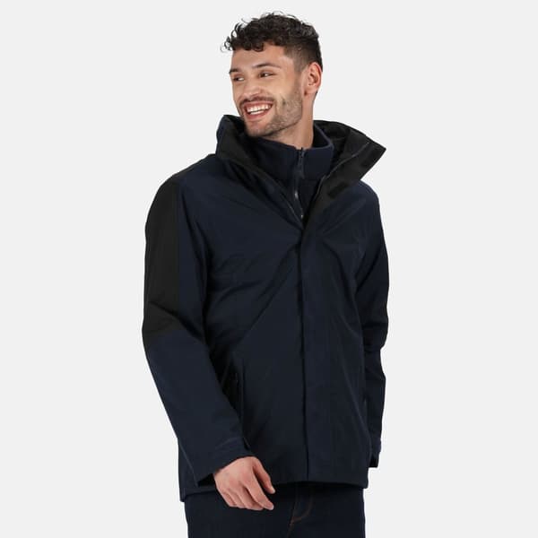 Regatta Defender III 3-i-1 vandtæt og vindtæt jakke / Performance Jacket til mænd