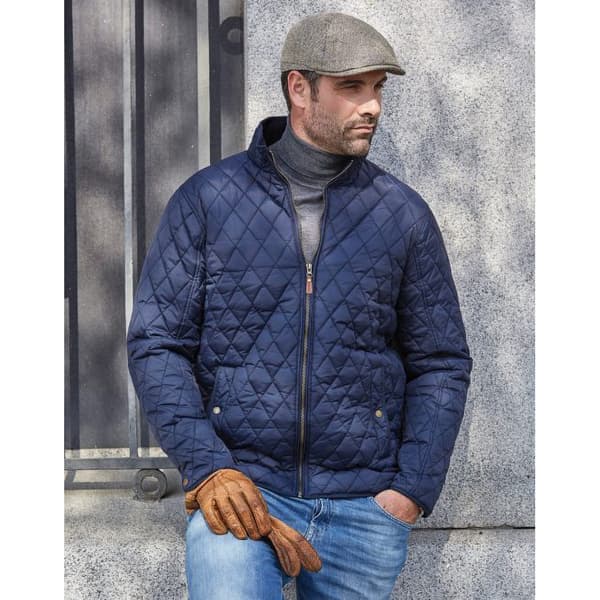 Tee Jays Richmond Diamond Quilted Jacket för män