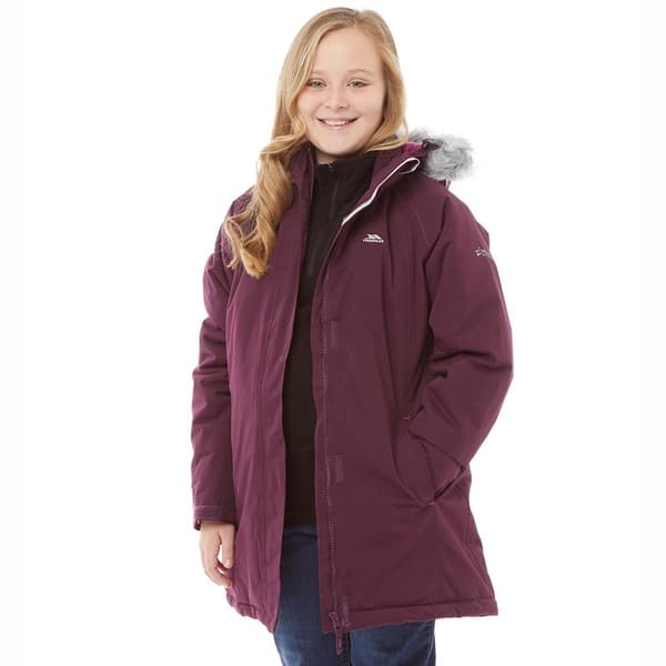 Trespass Childrens Girls Fame Waterproof Parka Jacket
