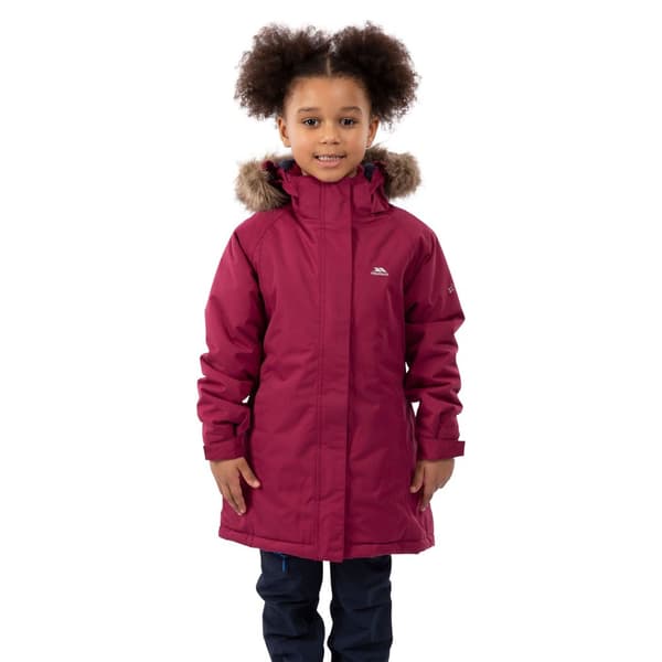 Trespass Childrens Girls Fame Waterproof Parka Jacket
