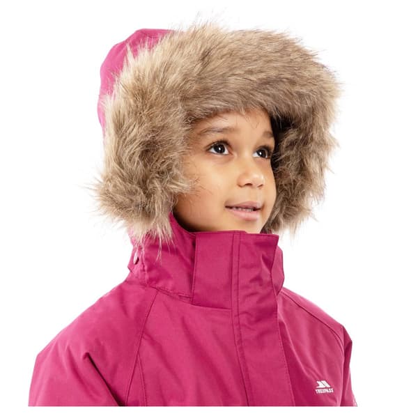 Trespass Childrens Girls Fame Waterproof Parka Jacket