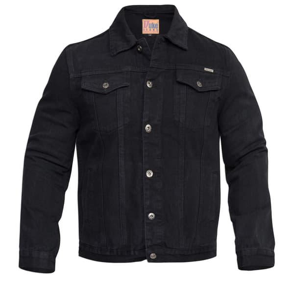 Duke Herr D555 London Trucker Western Denim Kingsize Jacka