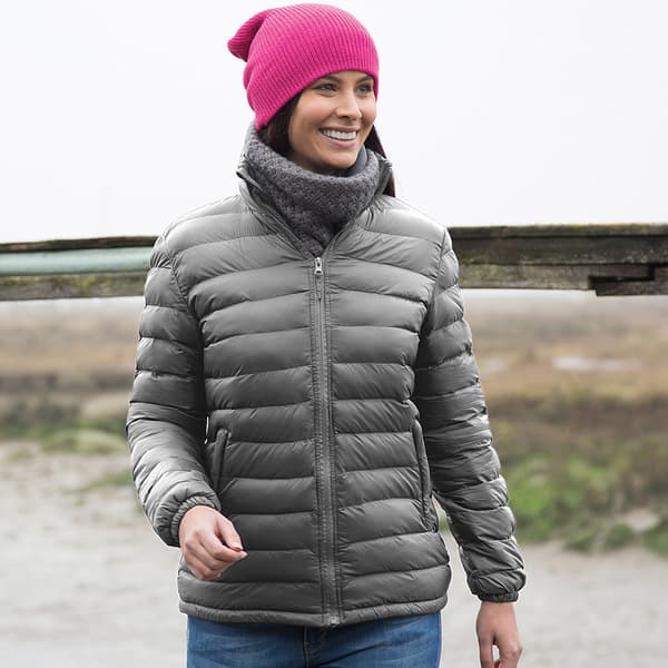 Result Ladies/Womens Ice Bird Padded Jacket (Water Repellent & Windproof)
