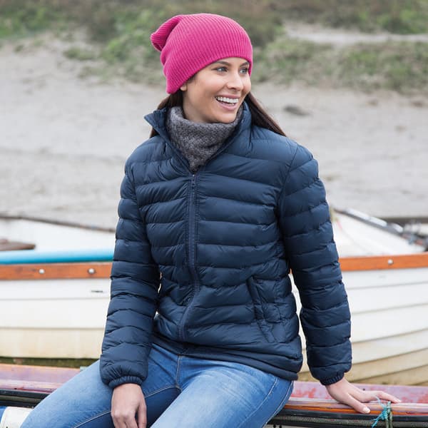 Result Ladies/Womens Ice Bird Padded Jacket (Water Repellent & Windproof)