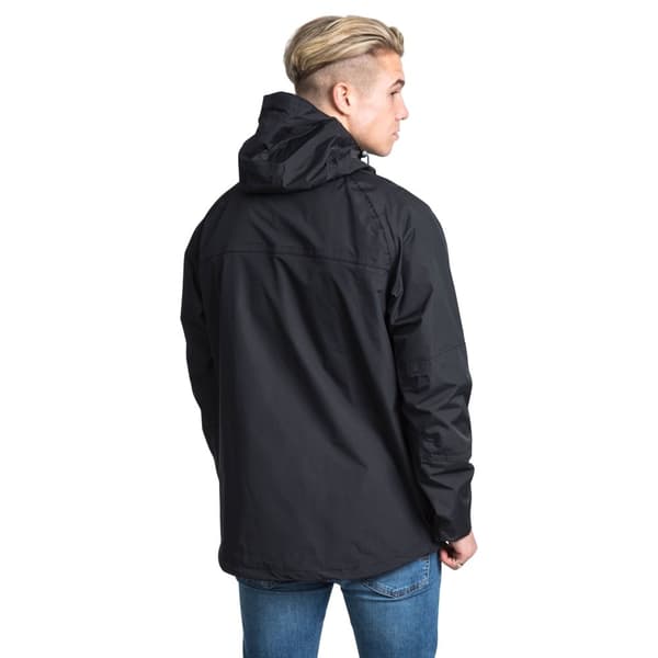 Trespass Corvo Hooded Full Zip Waterproof Jacket/Coat för herrar
