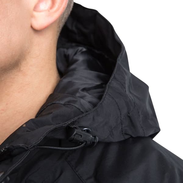 Trespass Corvo Hooded Full Zip Waterproof Jacket/Coat för herrar