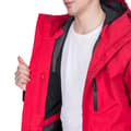 Miniatyrbilde 5 av 5: Trespass Mens Corvo Hooded Full Zip Waterproof Jacket/Coat
