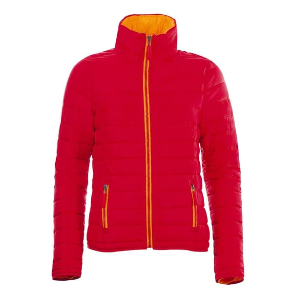 SOLS Womens/Ladies Ride Padded Water Repellent Jacket (vattenavstötande jacka) Red S