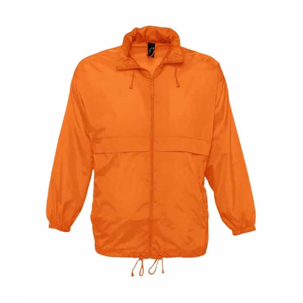 SOLS Unisex Surf Windbreaker letvægtsjakke