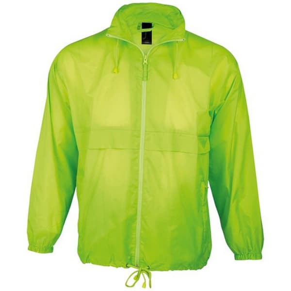 SOLS Unisex Surf Windbreaker letvægtsjakke