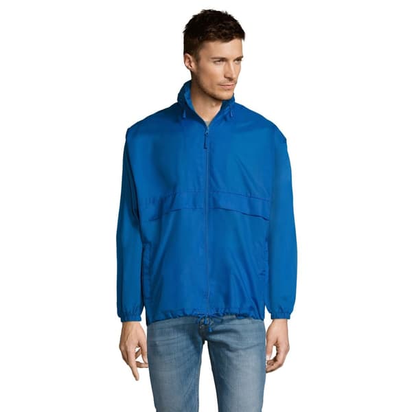 SOLS Unisex Surf Windbreaker letvægtsjakke