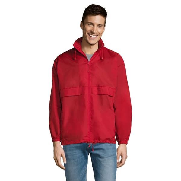 SOLS Unisex Surf Windbreaker letvægtsjakke