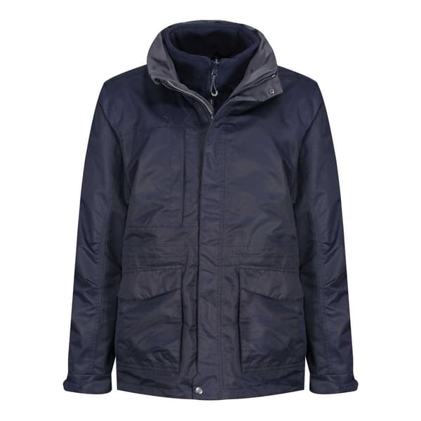 Regatta Mens Benson III 3-in-1 Breathable Jacket Navy/Navy 3XL