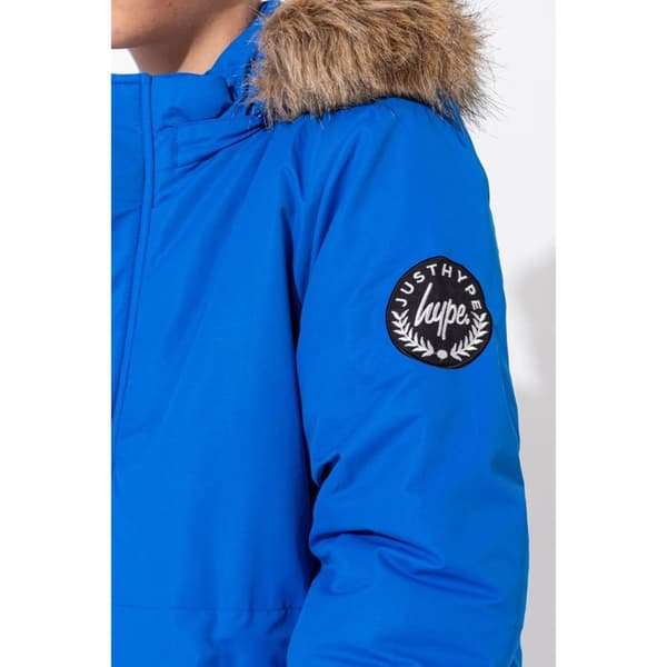 Hype Børn/børn Crest Sleeve Glacial Jacket