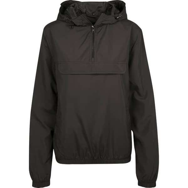 Build Your Brand Womens/Ladies Basic Pullover Jacket