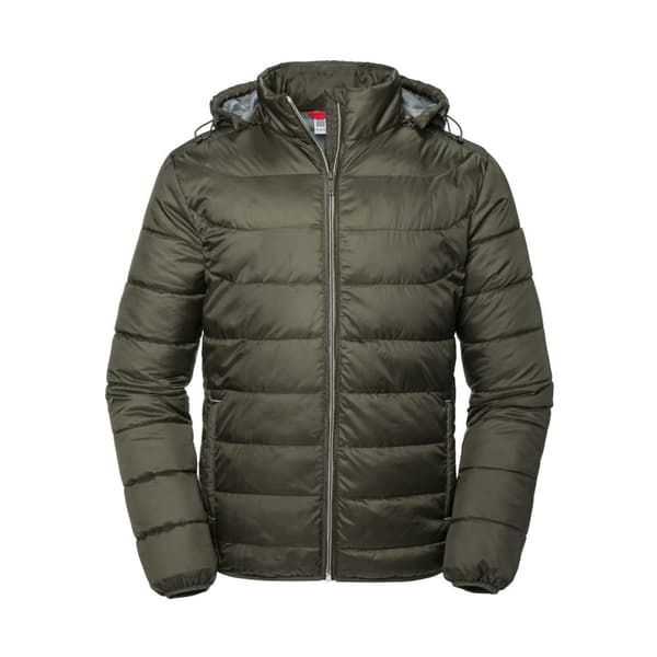 Russell Voksne Unisex Nano Jacket med hætte
