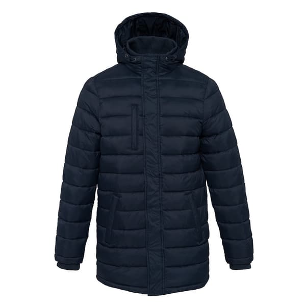 Kariban Mens Lightweight Long Padded Parka Jacket