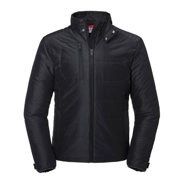 Russell Mens Cross Padded Jacket Black XXL