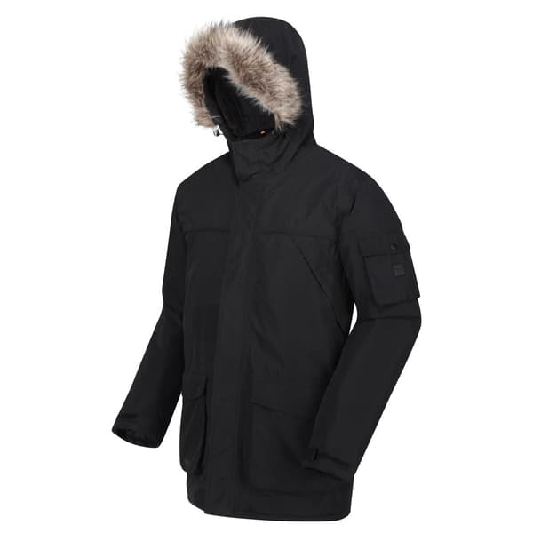 Regatta Mens Salinger II Faux Fur Insulated Parka