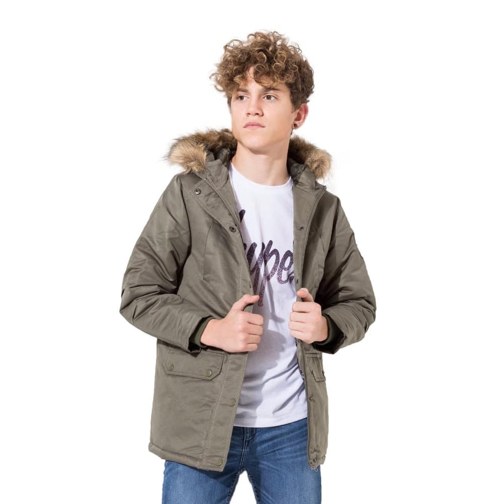 Hype Barn / barn handstil parka