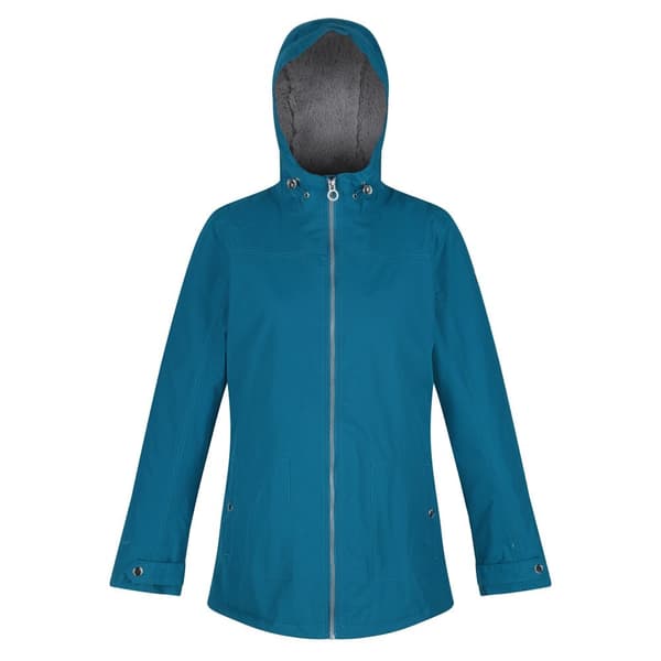 Regatta Womens/Ladies Bergonia II Hooded Waterproof Jacket Gulfstream 8 UK