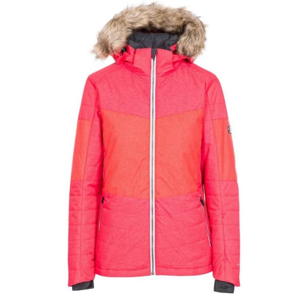 Trespass Womens/Ladies Tiffany Ski Jacket Hibiscus Red XXS