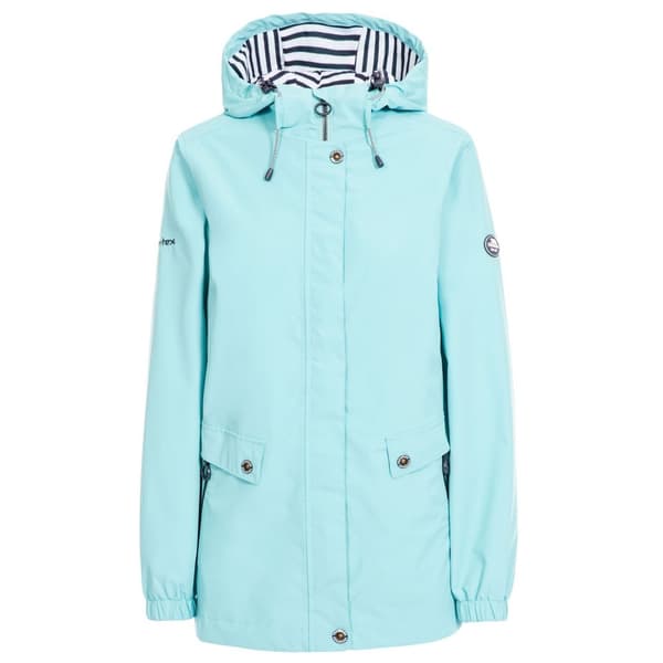 Trespass Womens/Ladies Flourish Waterproof Jacket Aquamarine M