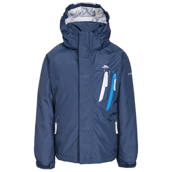 Trespass Barn/barnspecifik vattentät vadderad jacka Navy 3-4 Years