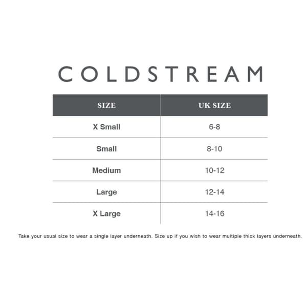 Coldstream Kvinder/damer Cornhill quiltet frakke