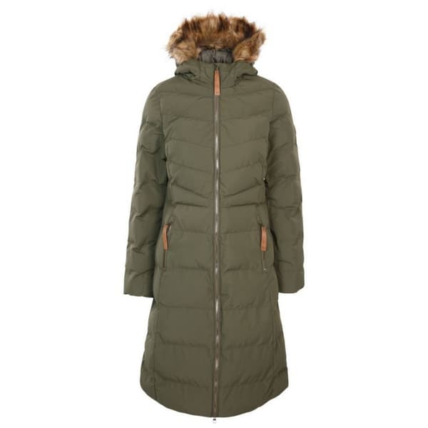 Trespass Kvinder/Damer Audrey polstret jakke Dark Vine Green XXL