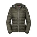 Miniatyrbilde 1 av 3: Russell Womens/Ladies Nano Hooded Jacket