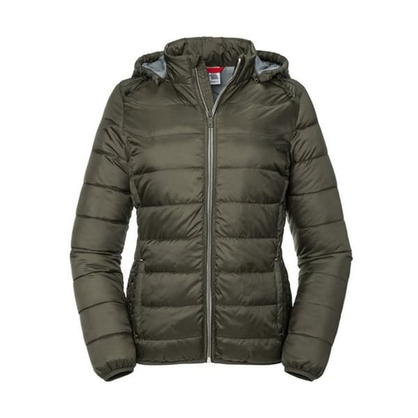 Russell Womens/Ladies Nano Hooded Jacket